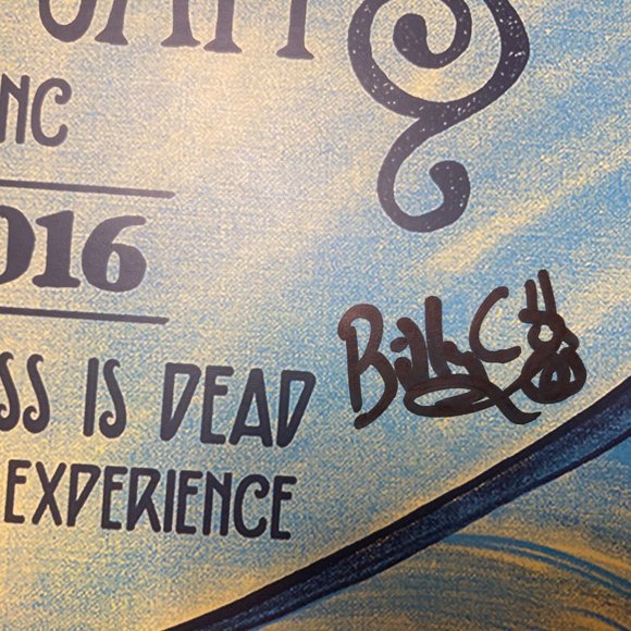 Signed Leftover Salmon Poster - Picture 6 of 8